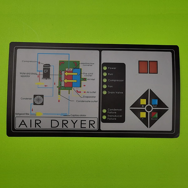 Custom Control Panel Labels – Durable, Precise & Fully Customizable