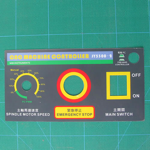 Custom Control Panel Labels – Durable, Precise & Fully Customizable