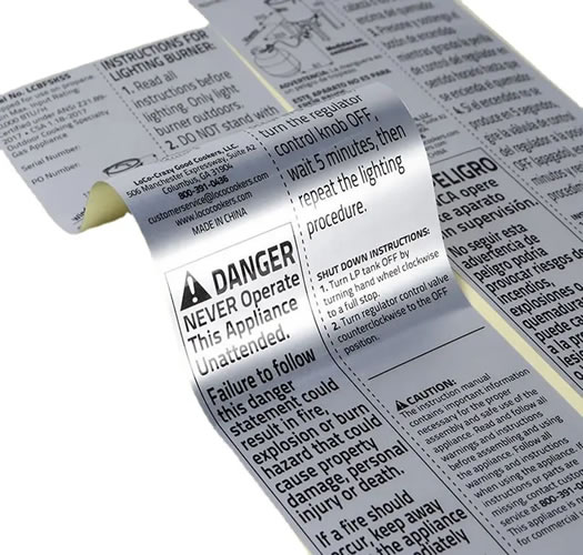 Custom High-Temperature Labels – Heat-Resistant & Durable Adhesive Solutions