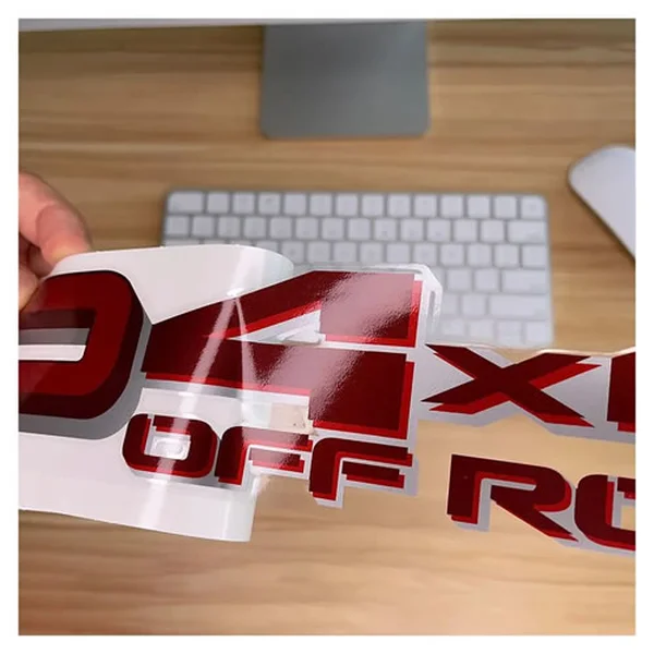 Custom Clear Vehicle Decals – UV-Resistant & Waterproof Vinyl Stickers