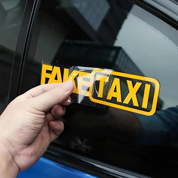 Custom Clear Vehicle Decals – UV-Resistant & Waterproof Vinyl Stickers