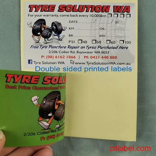 Custom Oil Change Stickers – Writable & Removable Windshield Labels