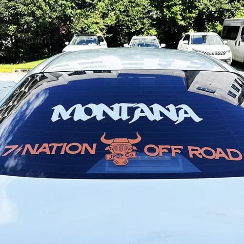 Custom Vinyl Lettering for Cars – Durable & Easy to Apply