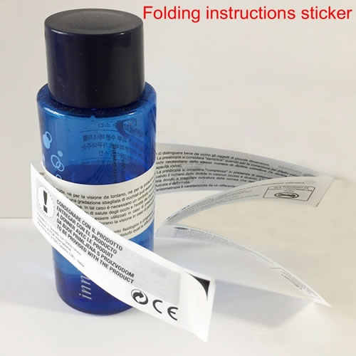 Custom Booklet Labels – Expandable Multi-Page Stickers