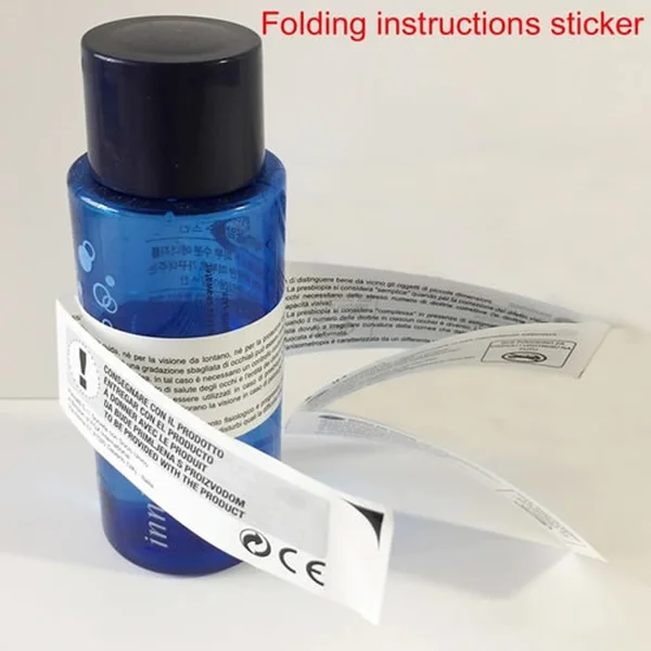 Custom Booklet Labels – Expandable Multi-Page Stickers