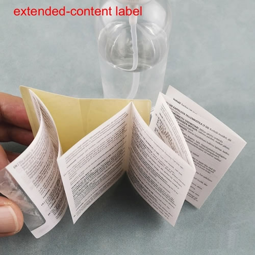 Custom Booklet Labels – Expandable Multi-Page Stickers