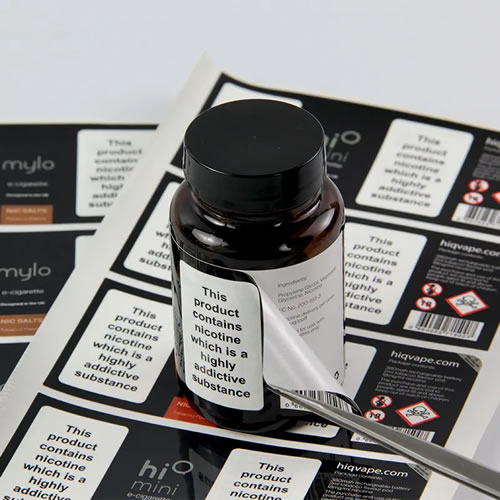 Custom Resealable Labels – Durable, Functional & Reusable