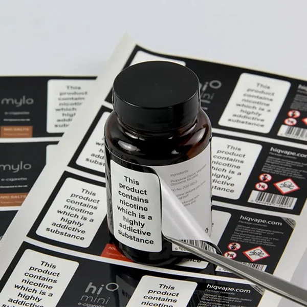 Custom Resealable Labels – Durable, Functional & Reusable