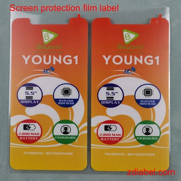 Custom Screen Protector Labels – Peelable Stickers for Phones, Tablets, & More