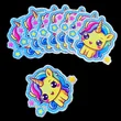 Custom Glitter Stickers – Waterproof, Sparkling & Die-Cut