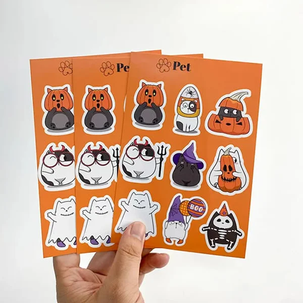 Custom Sticker Sheets – Multiple Designs, Waterproof & Precise