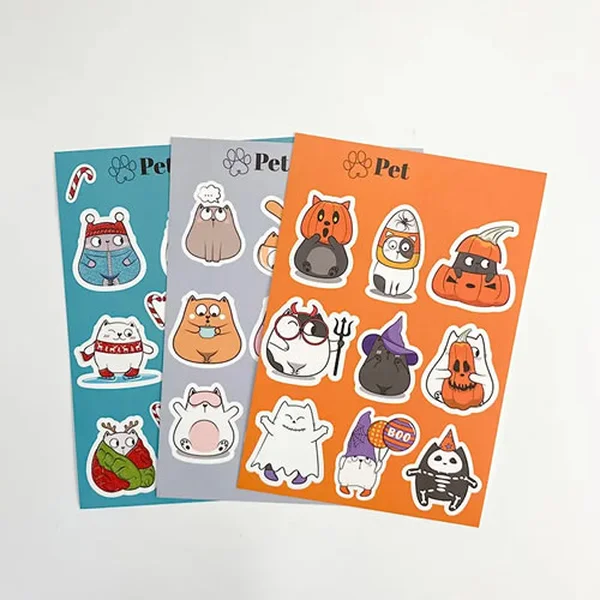 Custom Sticker Sheets – Multiple Designs, Waterproof & Precise