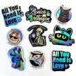 Custom Holographic Die-Cut Stickers – Vibrant & Unique Designs