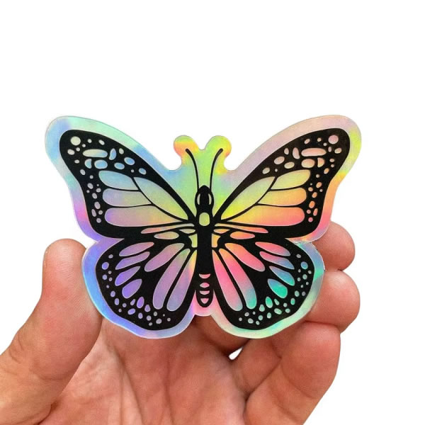 Custom Holographic Die-Cut Stickers – Vibrant & Unique Designs