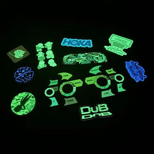 Custom Glow In The Dark Stickers – Waterproof & Luminous Labels