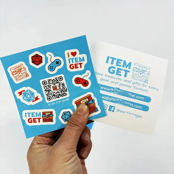 Custom Back Print Stickers – Double-Sided Sticker Printing for Extra Impact