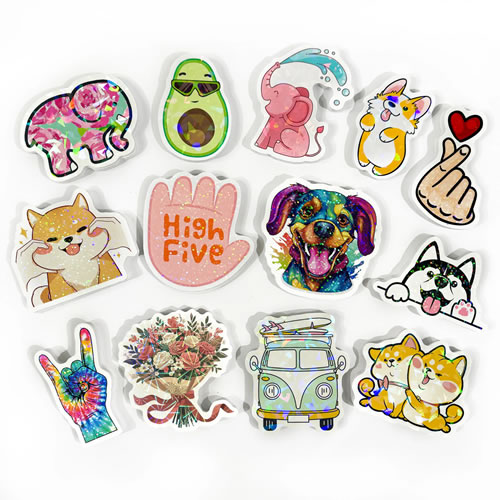 Custom Screen Print Stickers – Durable & UV-Resistant Vinyl Labels