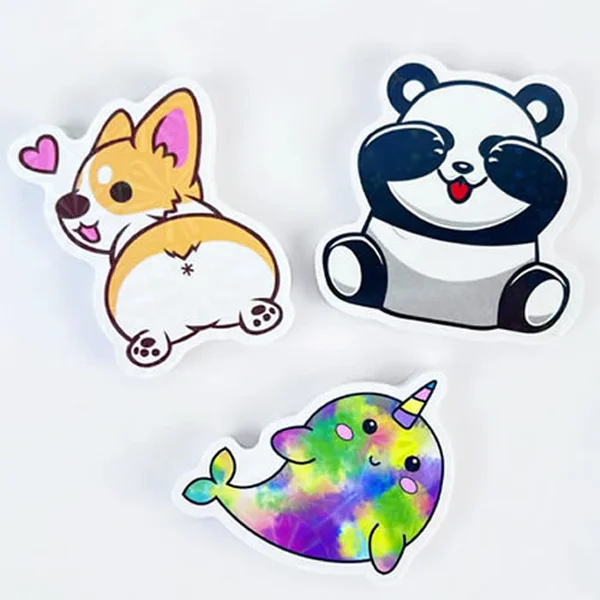 Custom Screen Print Stickers – Durable & UV-Resistant Vinyl Labels