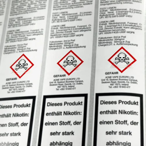 Custom Weatherproof Outdoor Labels – Waterproof, UV & Tear-Resistant