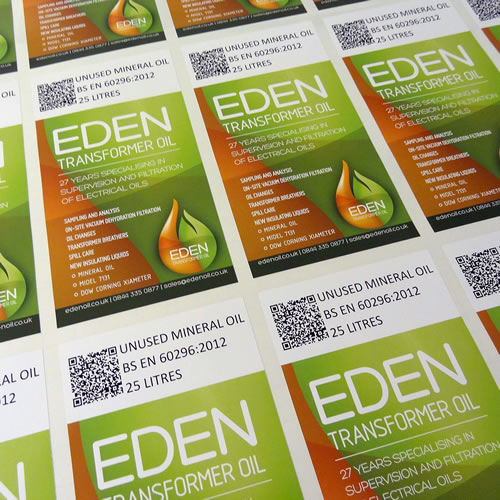 Custom Outdoor Promotional Labels – Weatherproof & UV Safe