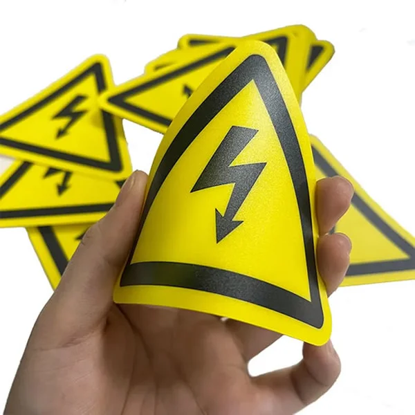 Custom Outdoor Safety Labels – Weatherproof & Long-Lasting