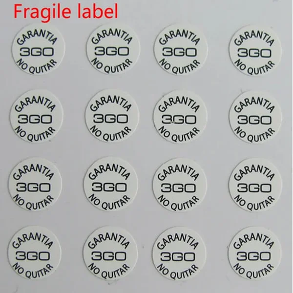 Custom Destructible Vinyl Labels – Tamper-Evident Seals for Security