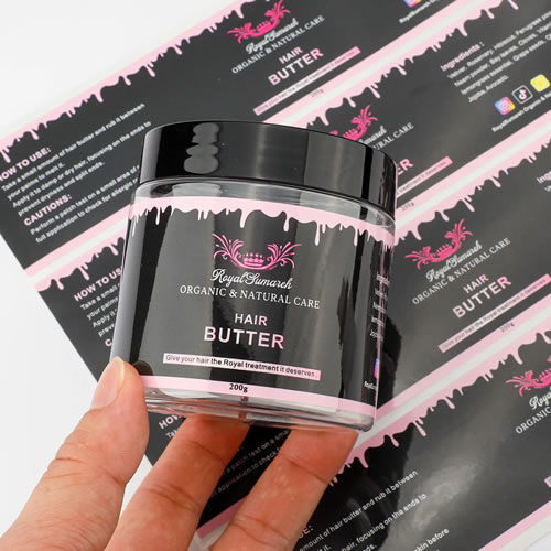 Custom Cream Jar Labels – Cosmetic & Waterproof Options