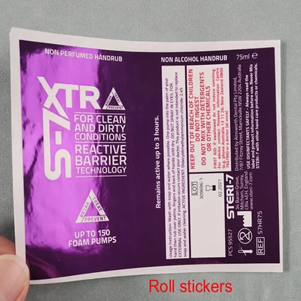 Custom Cleaning Product Labels – Durable & Chemical-Resistant