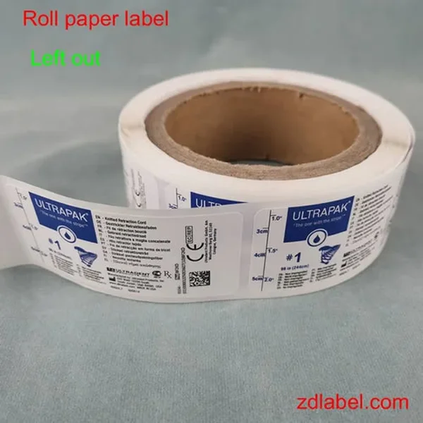 Custom Dental Floss Box Labels – Clean & Precise Fit