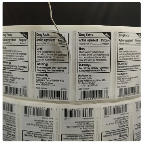 Custom Peel and Reveal Labels for Pharmaceuticals