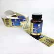Custom Vitamin Labels – Waterproof, Durable & Health-Safe