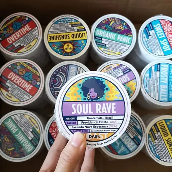 Custom Cartoon Waterproof Logo Stickers for Outdoor Use