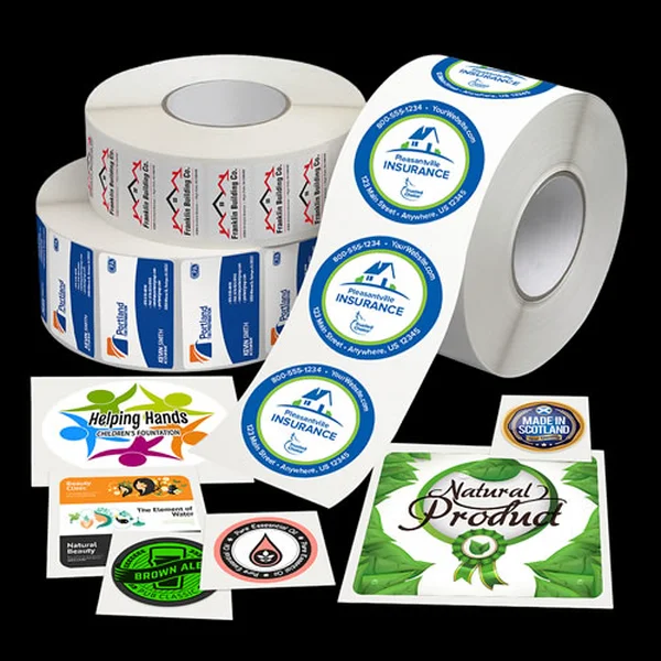 Custom Roll Labels for Advertising – Durable & High-Quality