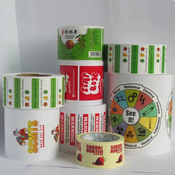 Custom Roll Labels for Advertising – Durable & High-Quality