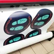 Custom Advertising Floor Stickers – Waterproof & Durable