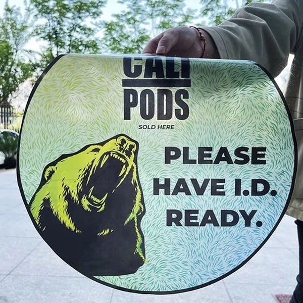 Custom Static Cling & Front Adhesive Window Stickers