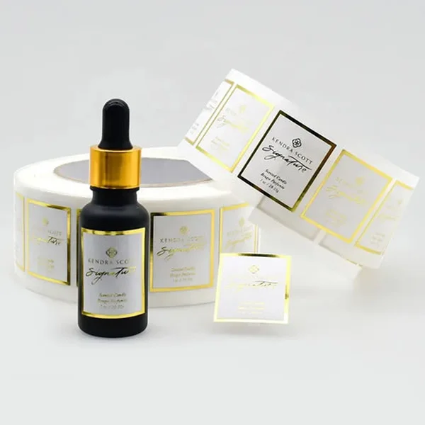 Custom Cosmetic Labels – Waterproof & Professional Finish