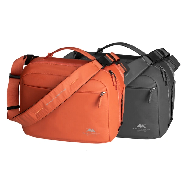 Summit Creative Tenzing Shoulder Bag Orange Black 4L7L10L