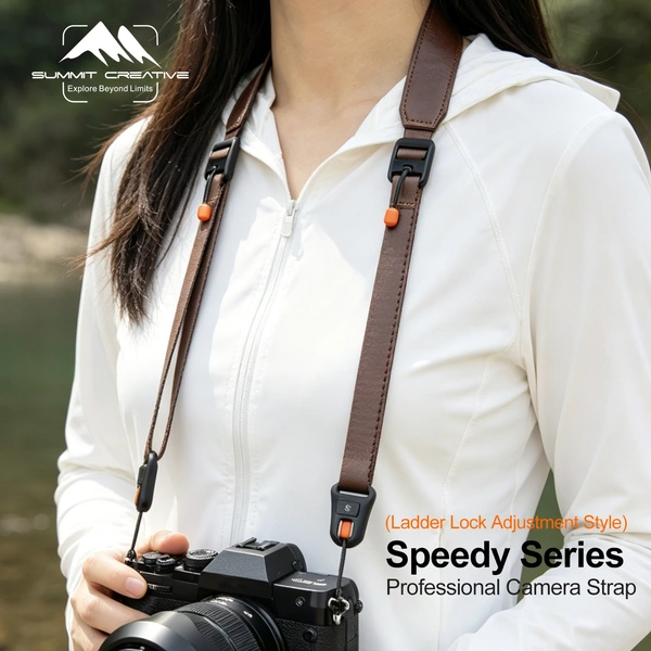 Speedy Series  Professional Camera Strap  (Ladder Lock Adjustment Style)