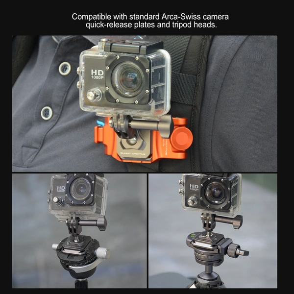 Action Camera Quick Release Plate (Arca-swiss)