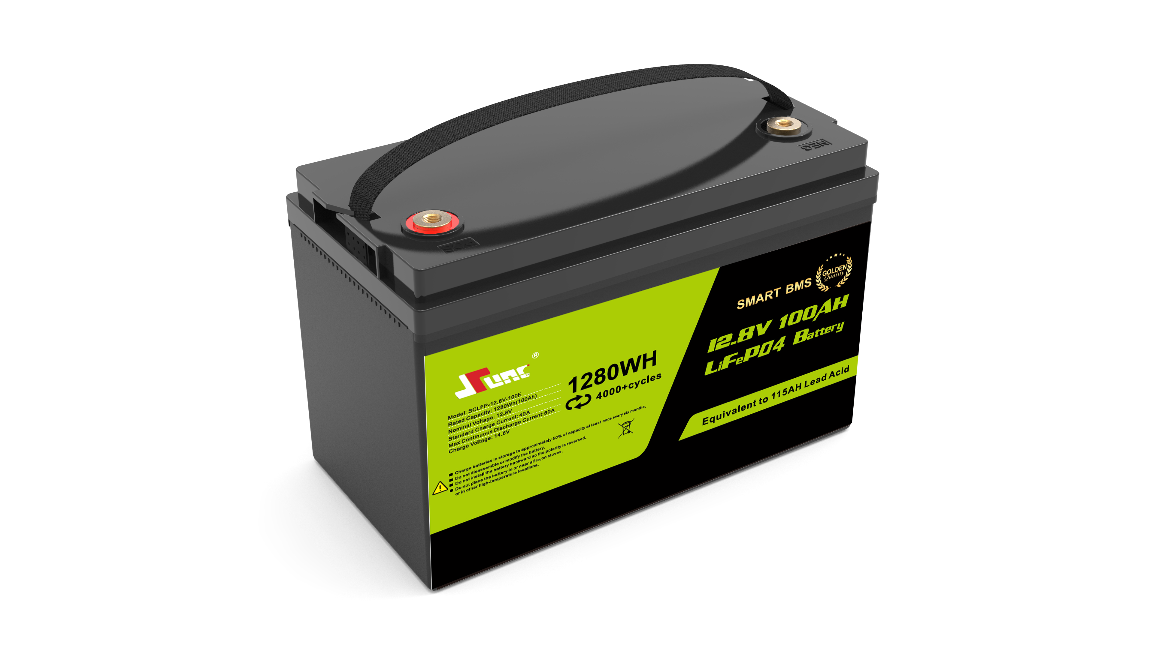 LiFePO4 BATTERY  12.8V 100Ah