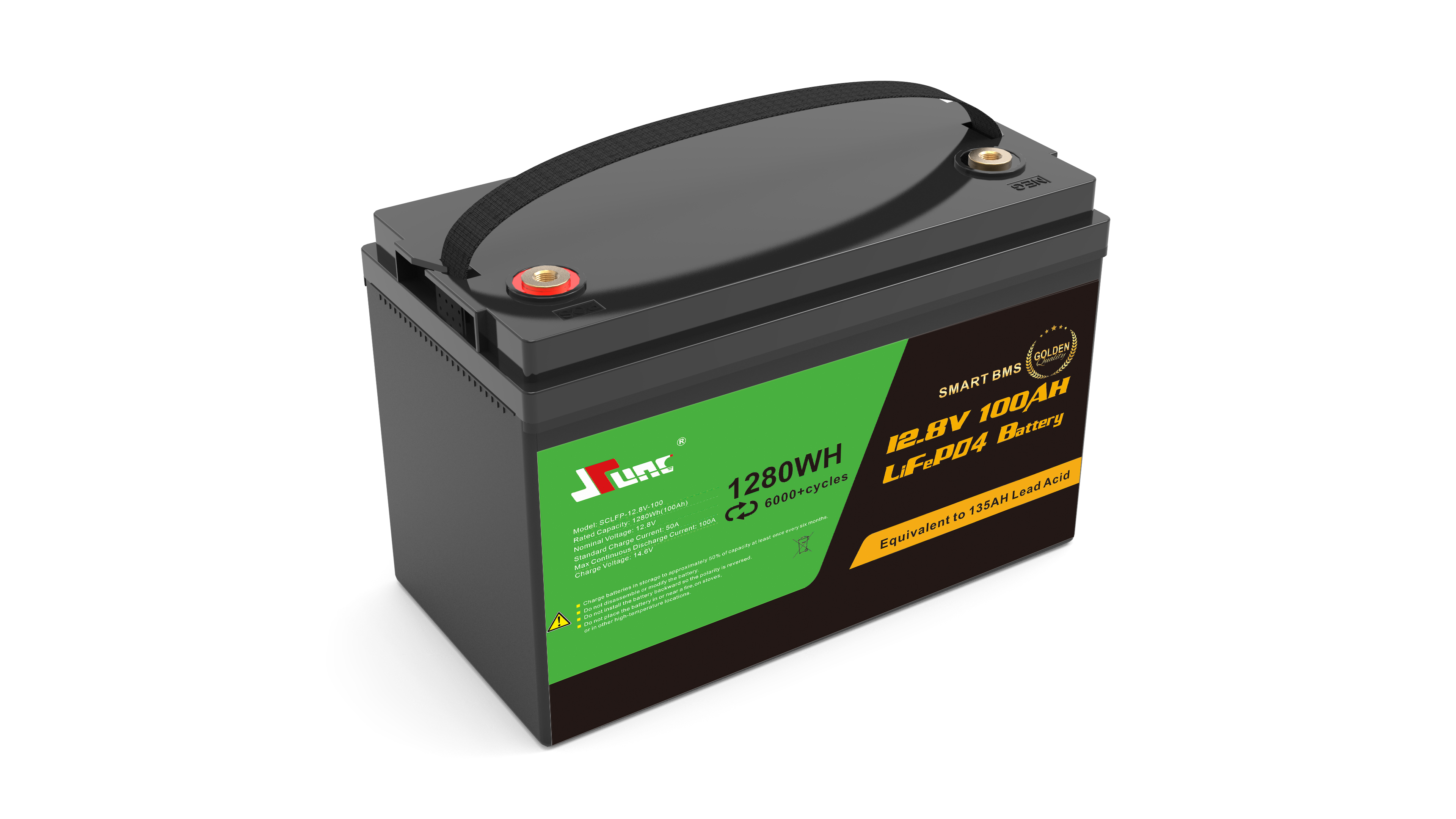 LiFePO4 BATTERY  12.8V 100Ah