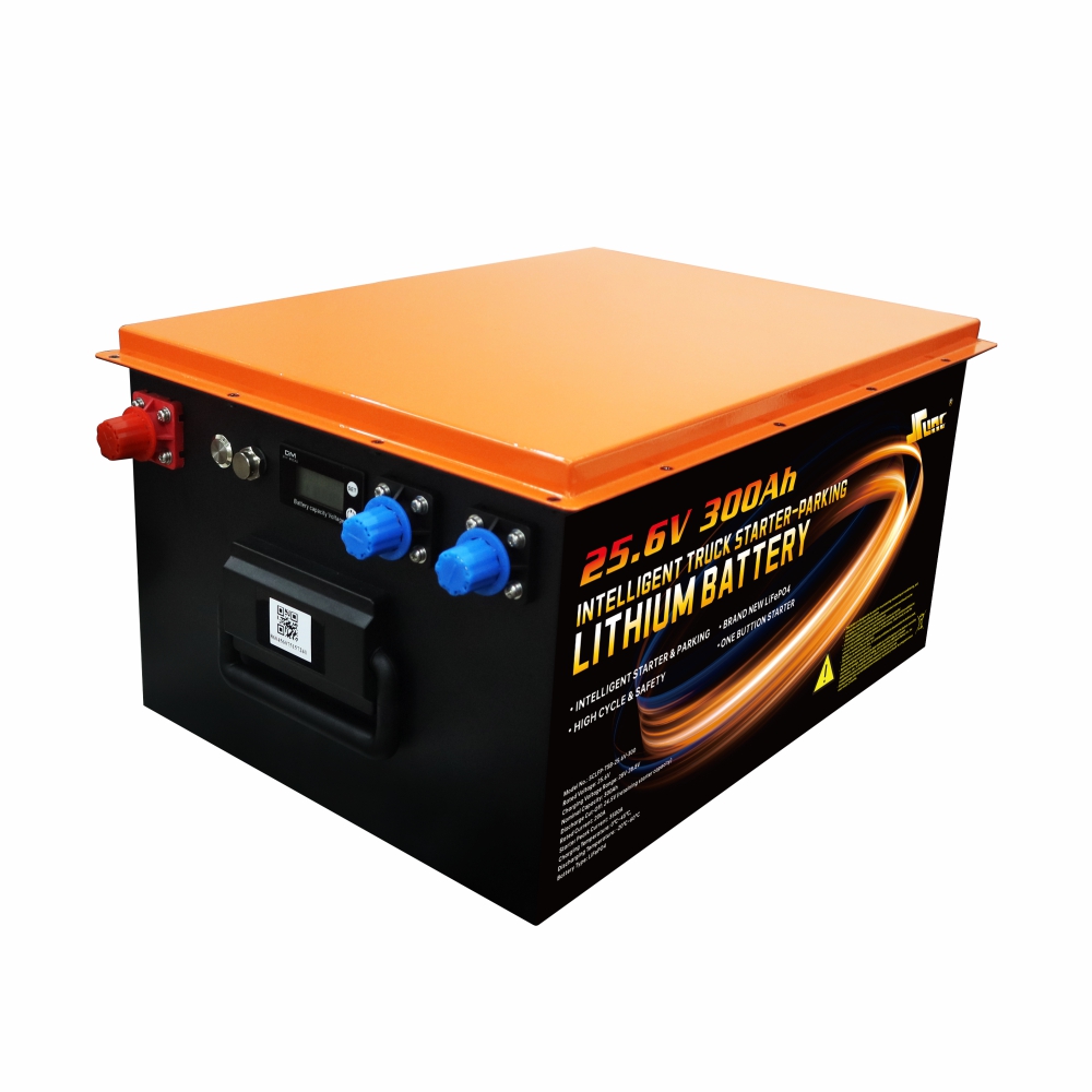 TRUCK STARTER  LITHIUM BATTERY  25.6V 300Ah