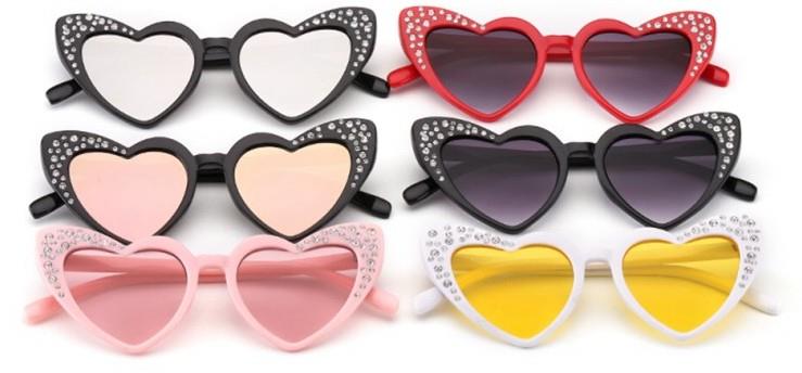 wholesale Kids Heart shape Sunglasses.jpg