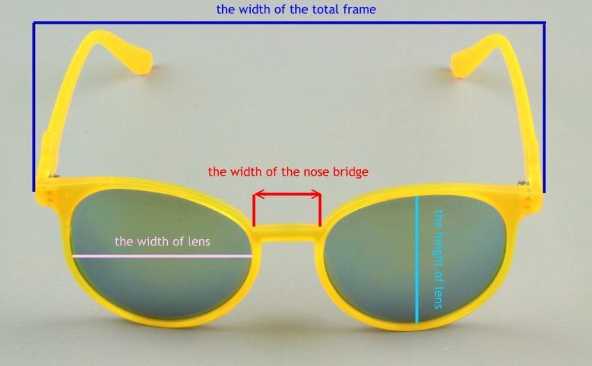 sunglasses nose bridge