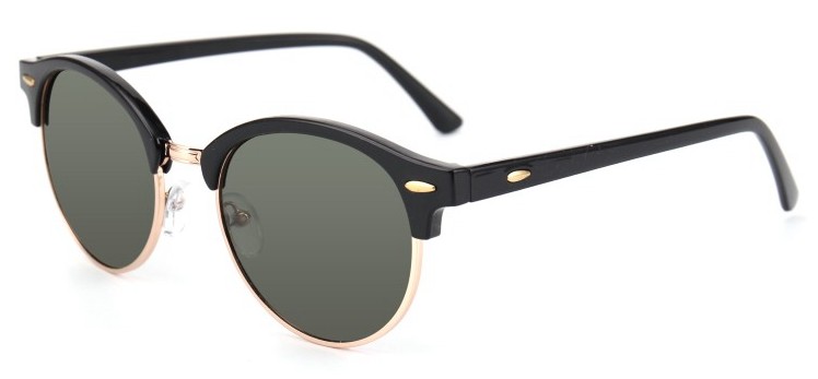 Browline Metal Sunglasses1