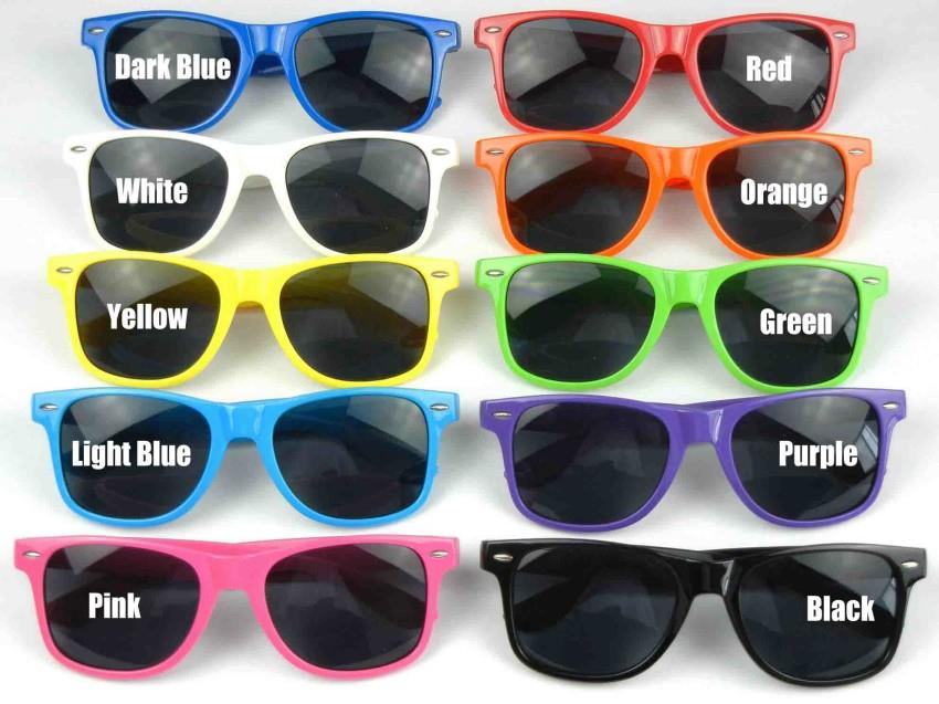 basic colors of sunglasses frames