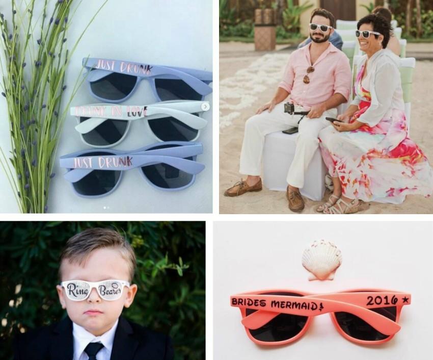 wedding sunglasses custom for kids