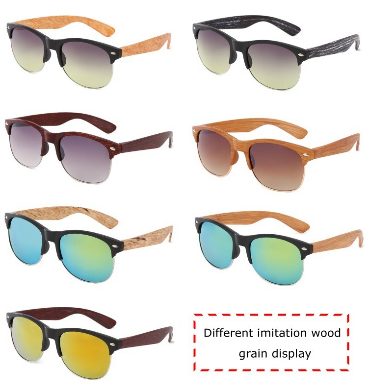 Customized  semi-rimless brand sunglasses.jpg