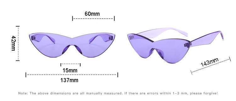 Sunglasses Frame Size